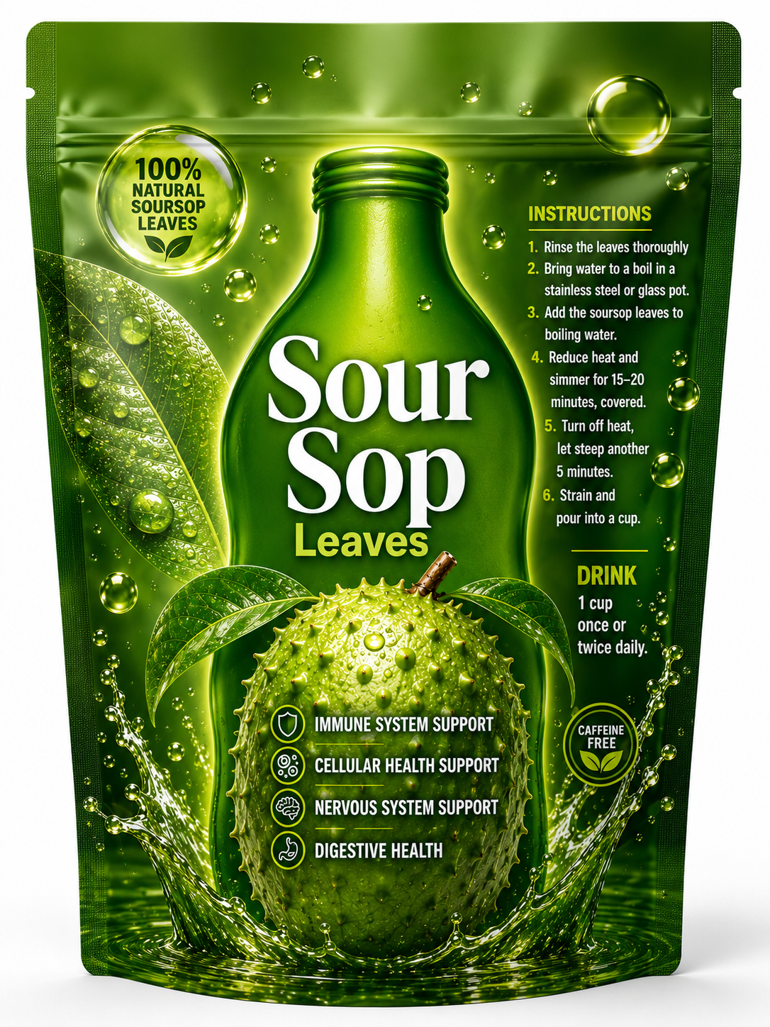 Premium Sour Sop Leaves