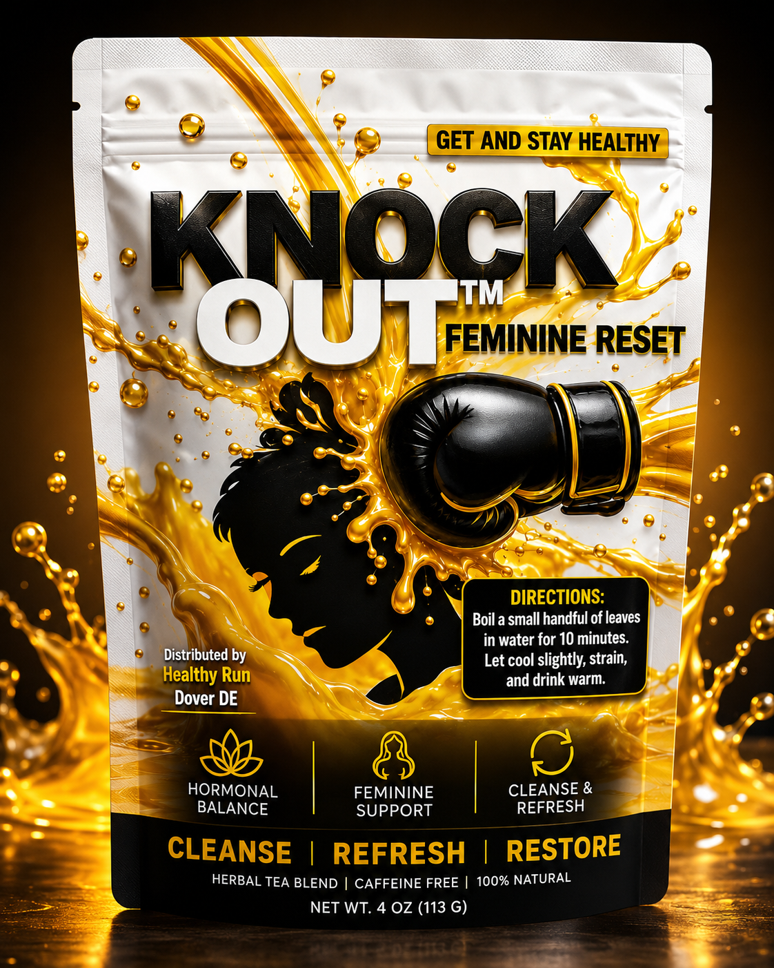 Knock out Leaves