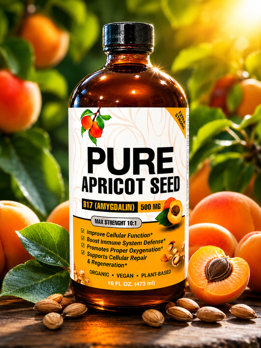 Pure Apricot Seed Liquid