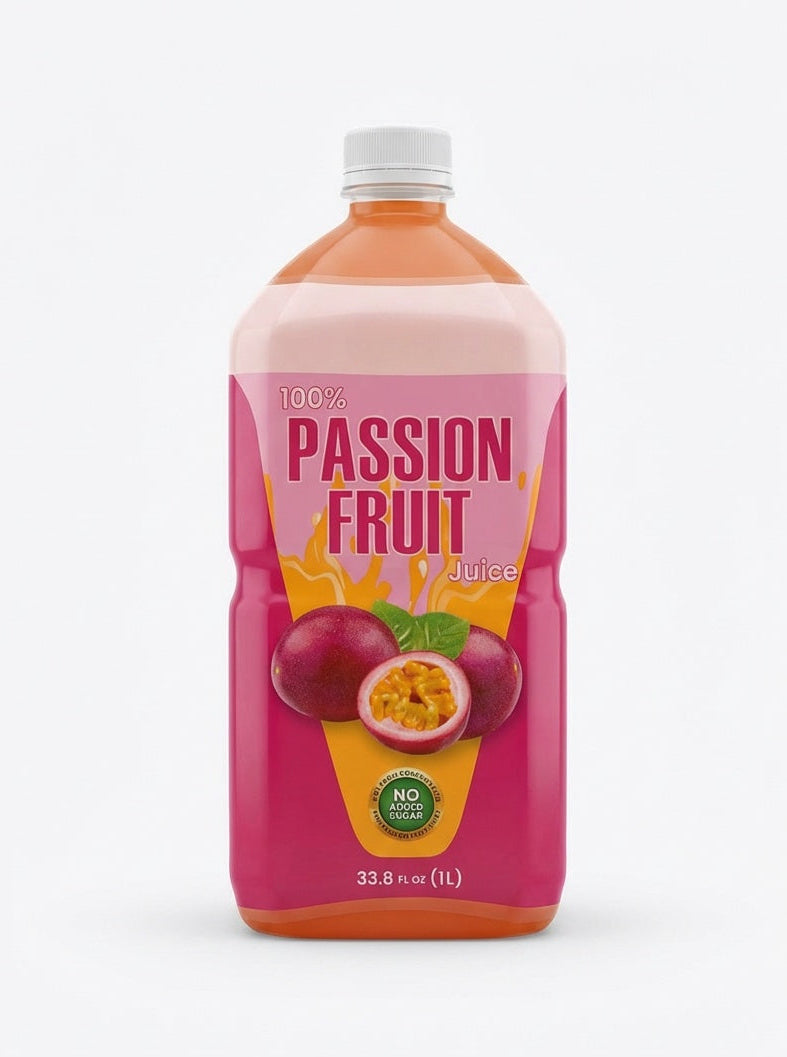 100% Passion Fruit Juice