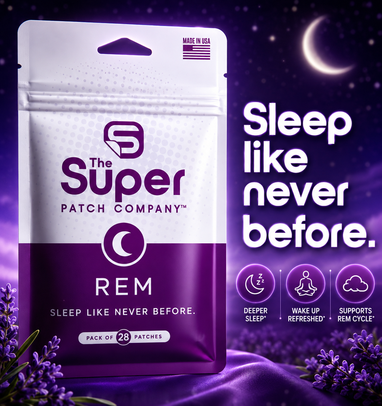 REM Sleep Patch - 14 DAY SUPPLY